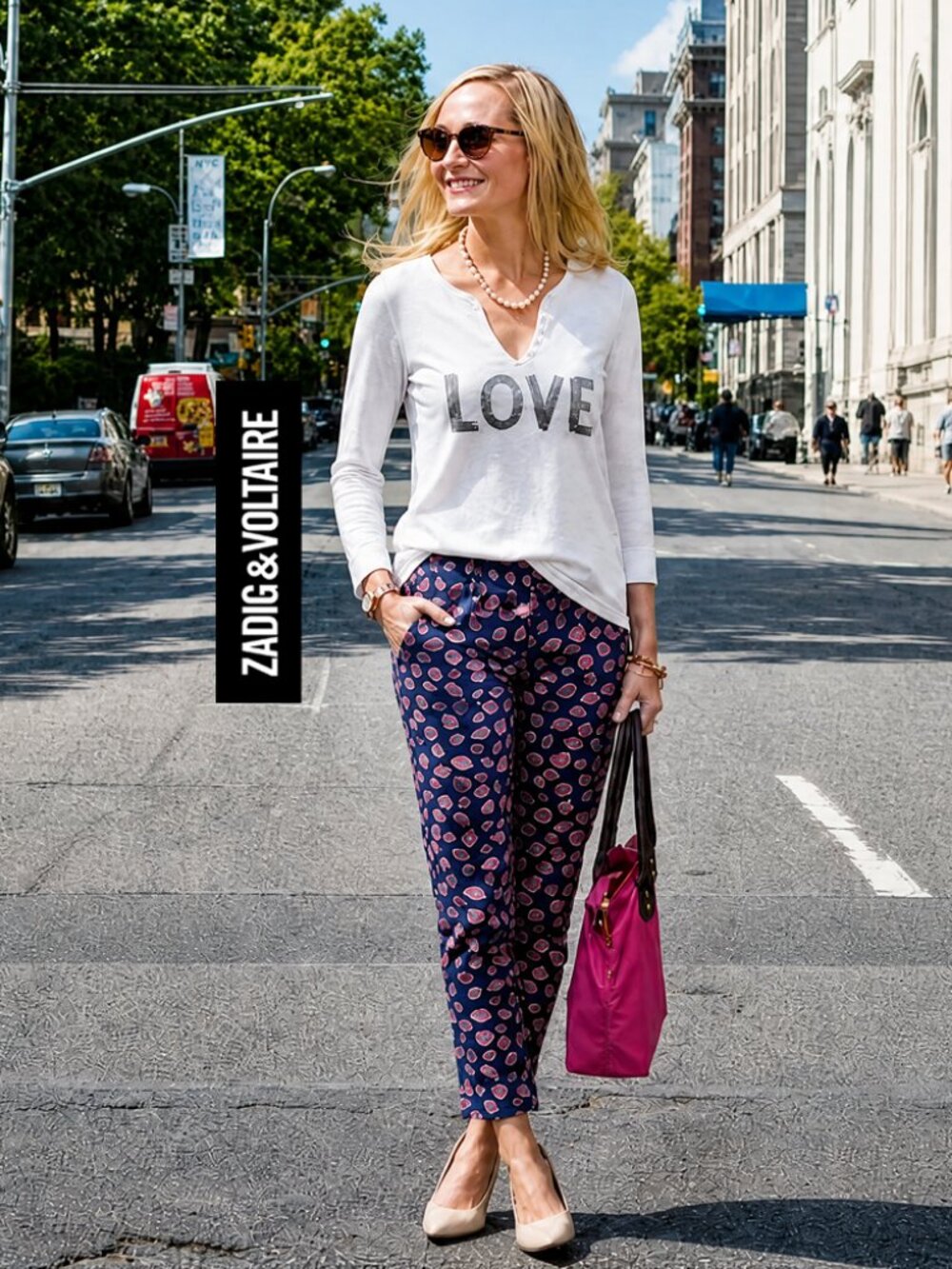 Tunisien ML Love Degra Strass shirt